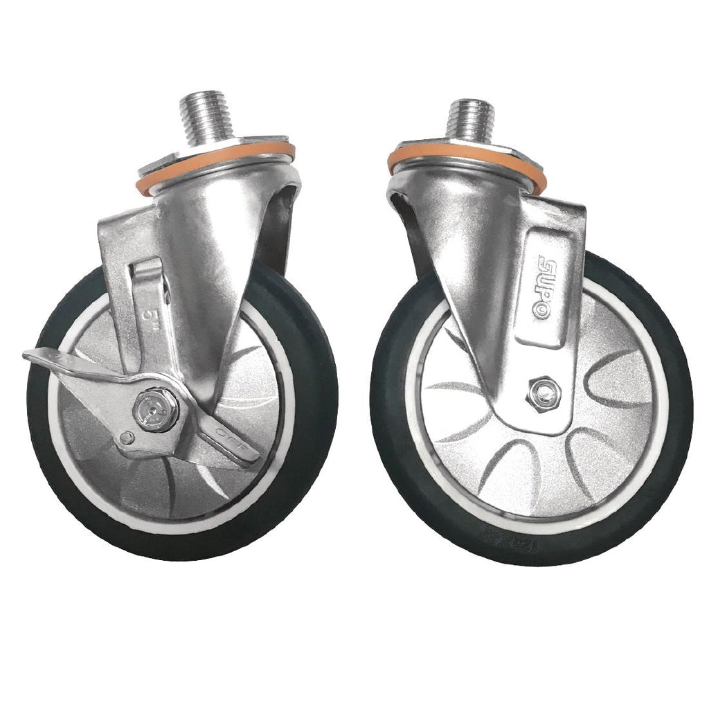 Thor Braked Castors (Set of 2) by Thor - Lordwell Catering Equipment