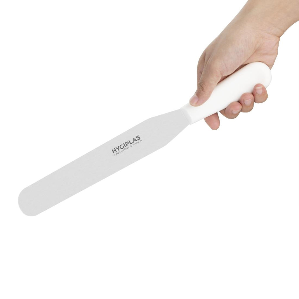 Hygiplas Straight Blade Palette Knife White 20.5cm by Hygiplas - Lordwell Catering Equipment