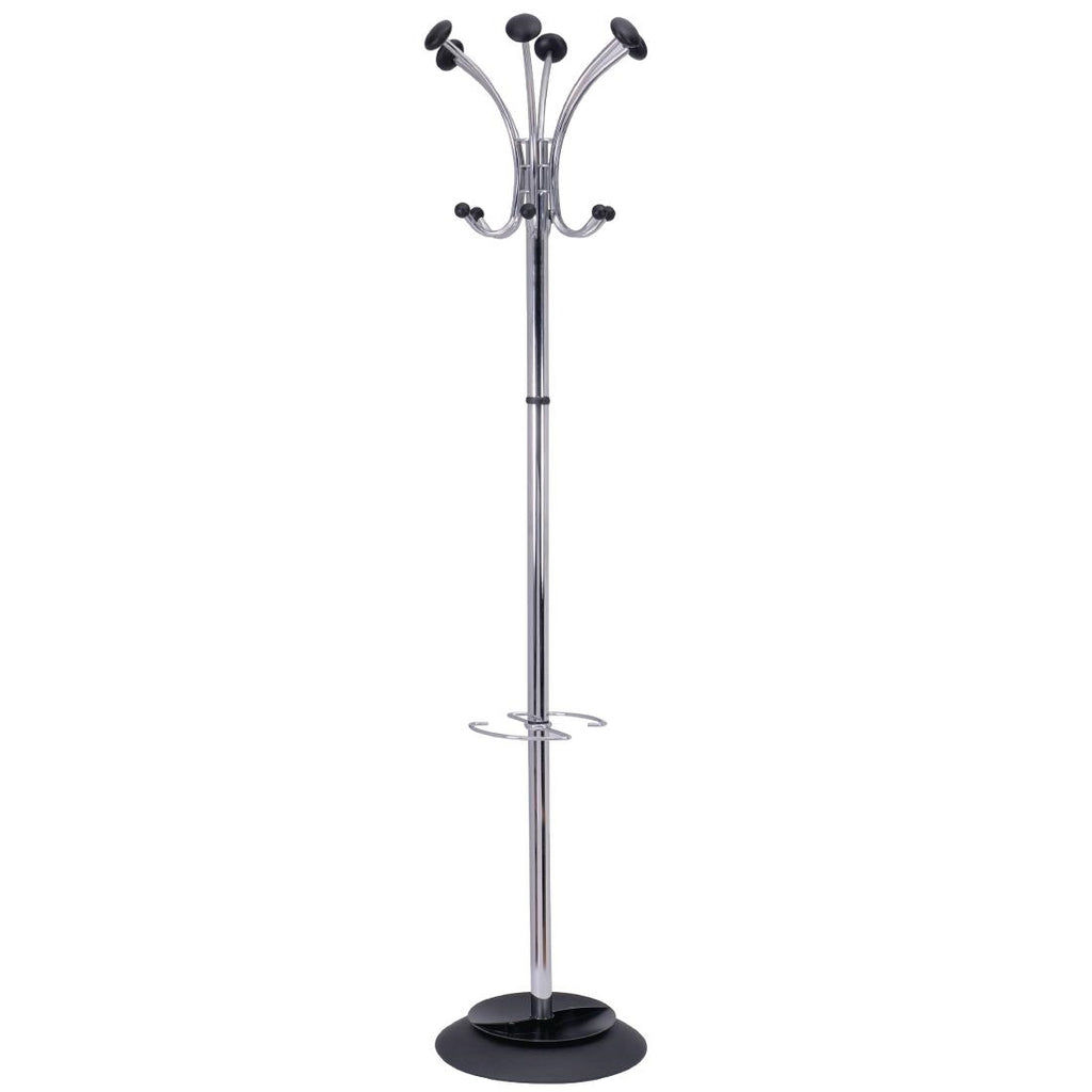 Chrome Coat Stand by Bolero - Lordwell Catering Equipment