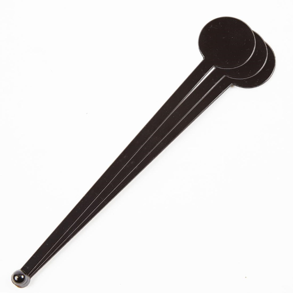 Fiesta Black Cocktail Stirrers (Pack of 100) by Fiesta - Lordwell Catering Equipment