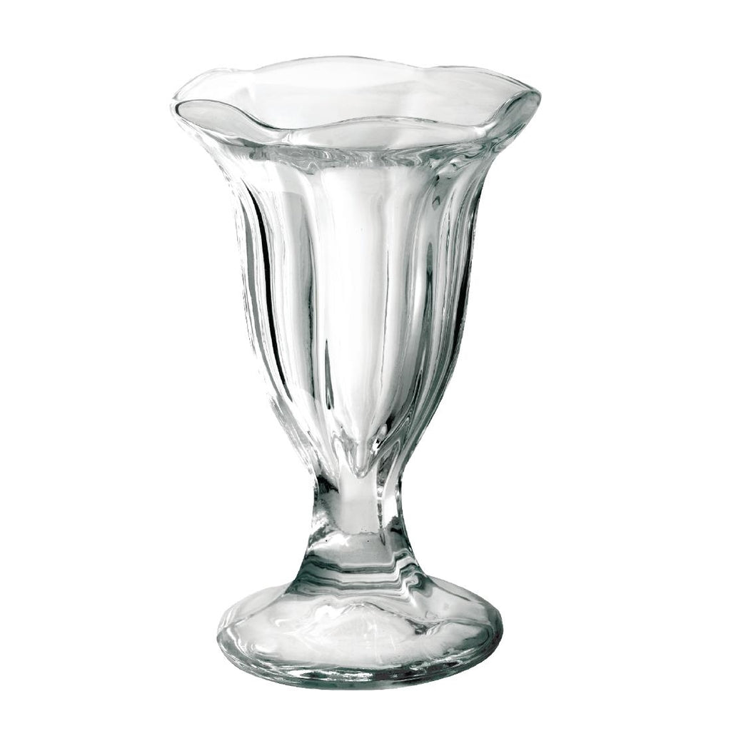 Olympia Traditional Tall Sundae Glasses 185ml (Pack of 6) by Olympia - Lordwell Catering Equipment