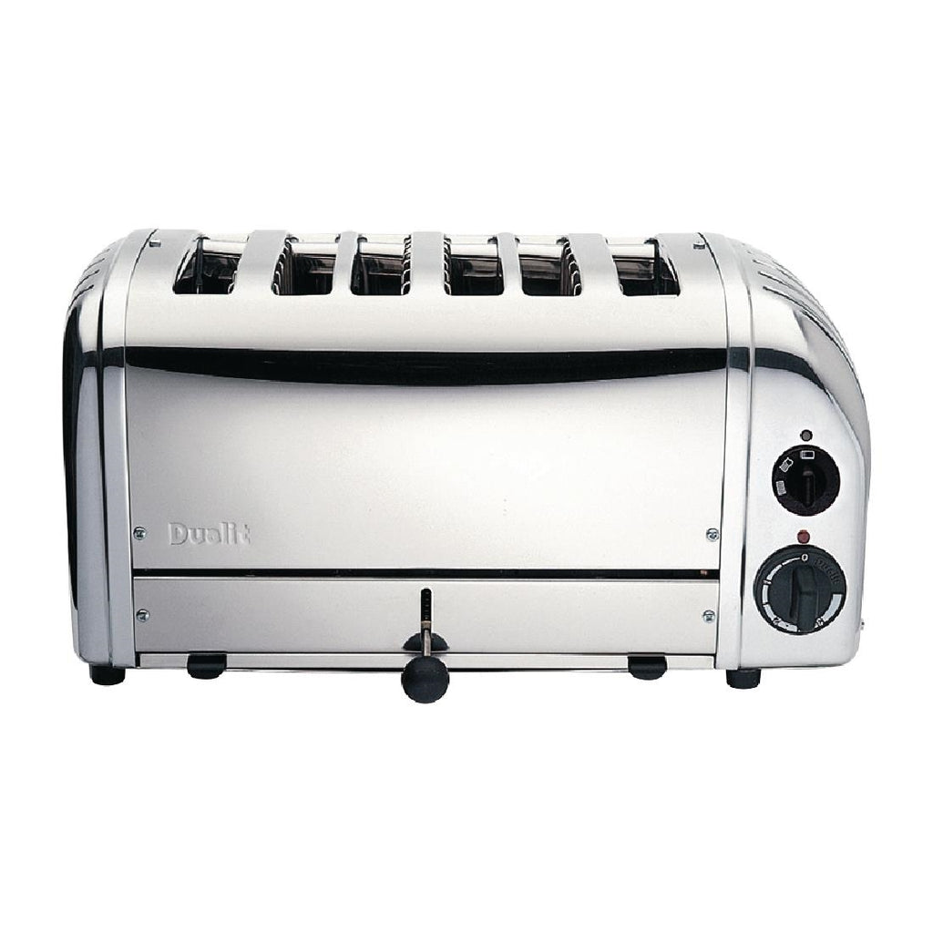 Dualit Bun Toaster 6 Bun Metallic Silver 61028 by Dualit - Lordwell Catering Equipment