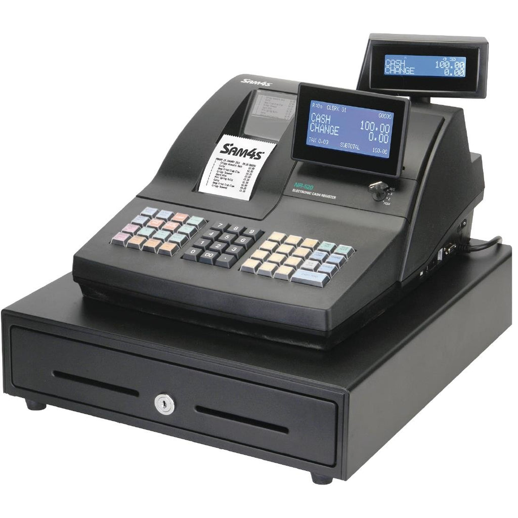 SAM4S Cash Register NR-520 by Sam4s - Lordwell Catering Equipment