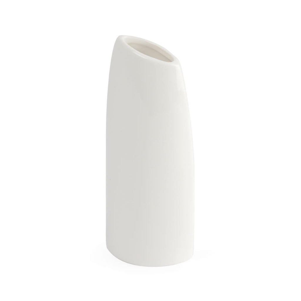 Lumina Fine China Oval Bud Vase (Pack of 6) by Olympia - Lordwell Catering Equipment