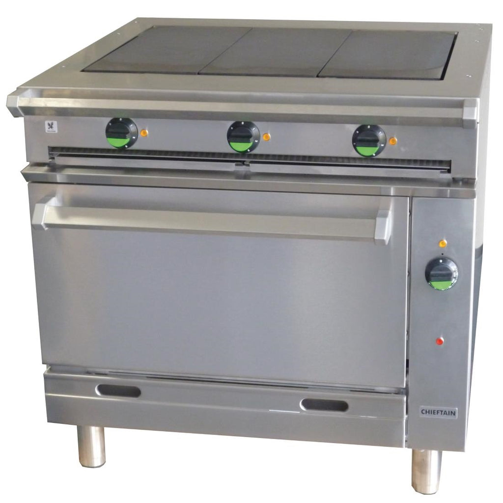 Falcon Chieftain Electric 3 Hotplate Range E1006X by Falcon - Lordwell Catering Equipment