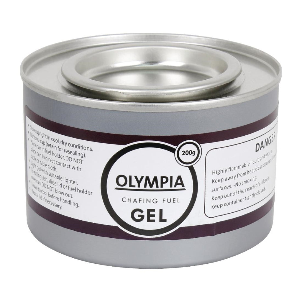 Olympia Gel Chafing Fuel 2 Hour (Pack of 12) by Olympia - Lordwell Catering Equipment