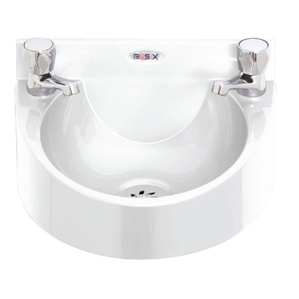 Basix Polycarbonate Wash Hand Basin White by Basix - Lordwell Catering Equipment