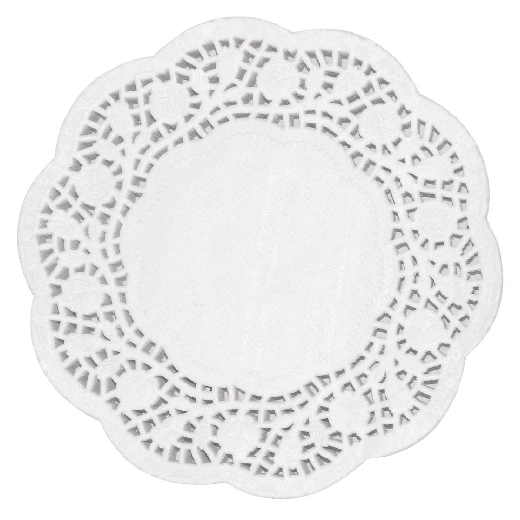 Olympia Round Paper Doilies 300mm (Pack of 250) by Olympia - Lordwell Catering Equipment