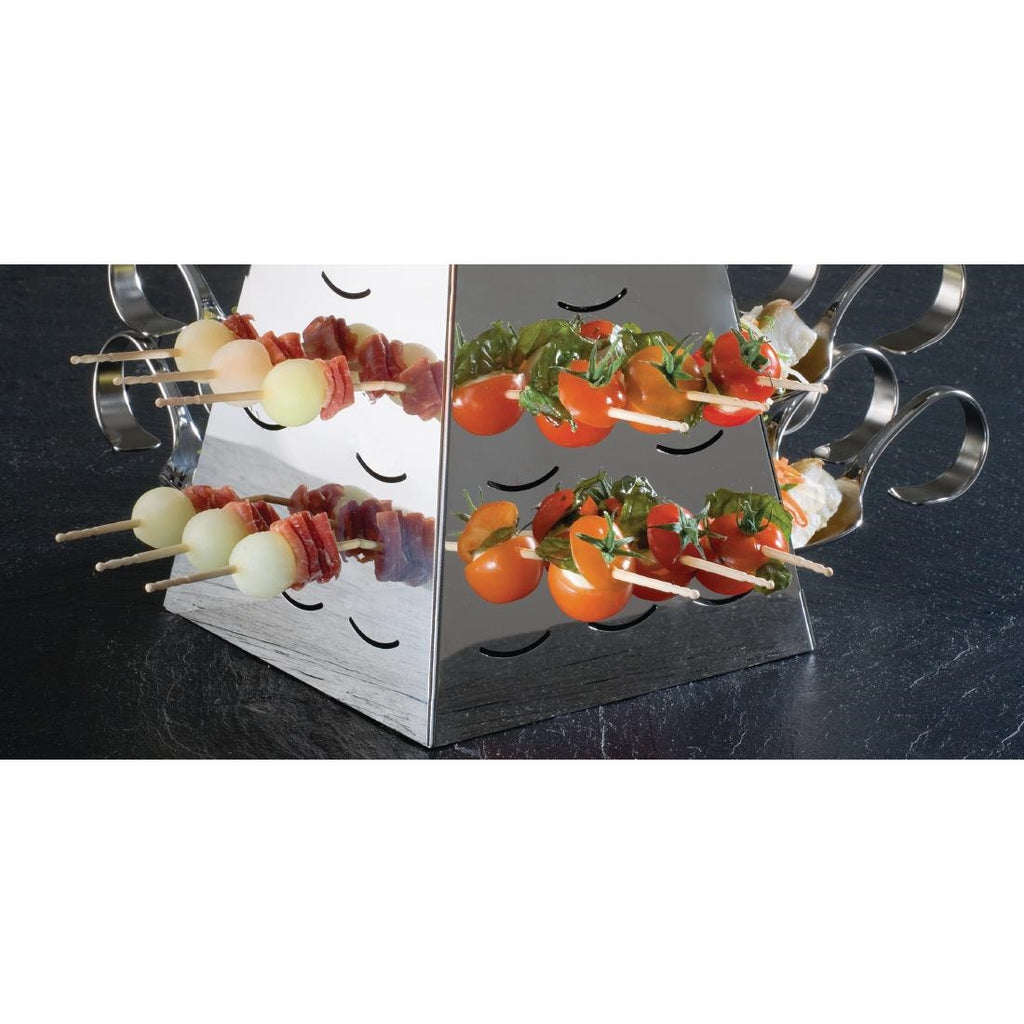 4-Sided Buffet Pyramid Set by APS - Lordwell Catering Equipment