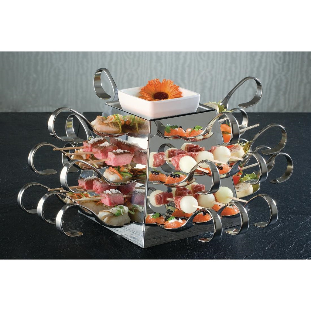 4-Sided Buffet Pyramid Set by APS - Lordwell Catering Equipment