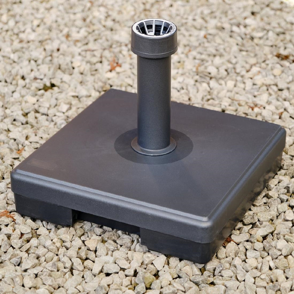 Woodberry Concrete Parasol Base 30kg by Non Branded - Lordwell Catering Equipment