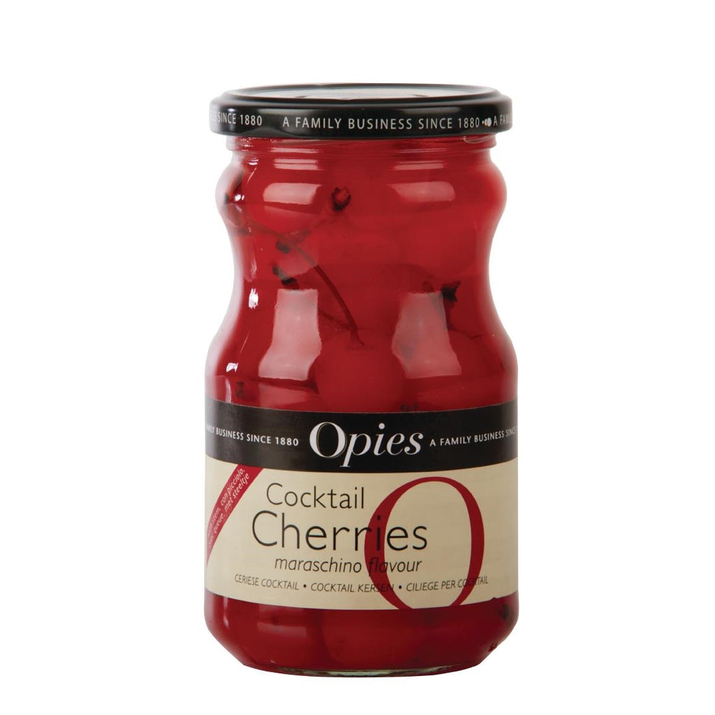 Opies Cocktail Cherries Maraschino Flavour 500g by Opies - Lordwell Catering Equipment