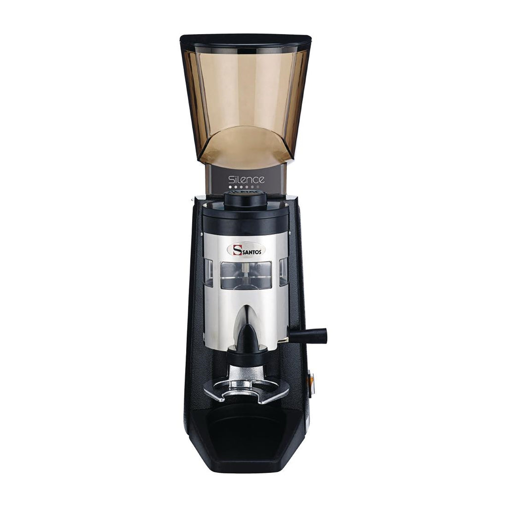 Santos Silent Espresso Coffee Grinder with Dispenser 40 by Santos - Lordwell Catering Equipment
