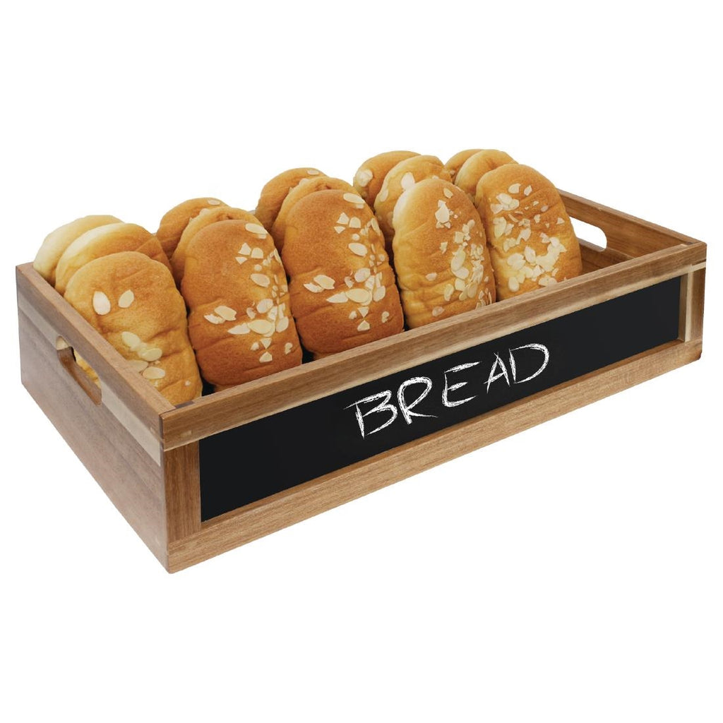 Olympia Bread Crate with Chalkboard 1/1 GN by Olympia - Lordwell Catering Equipment
