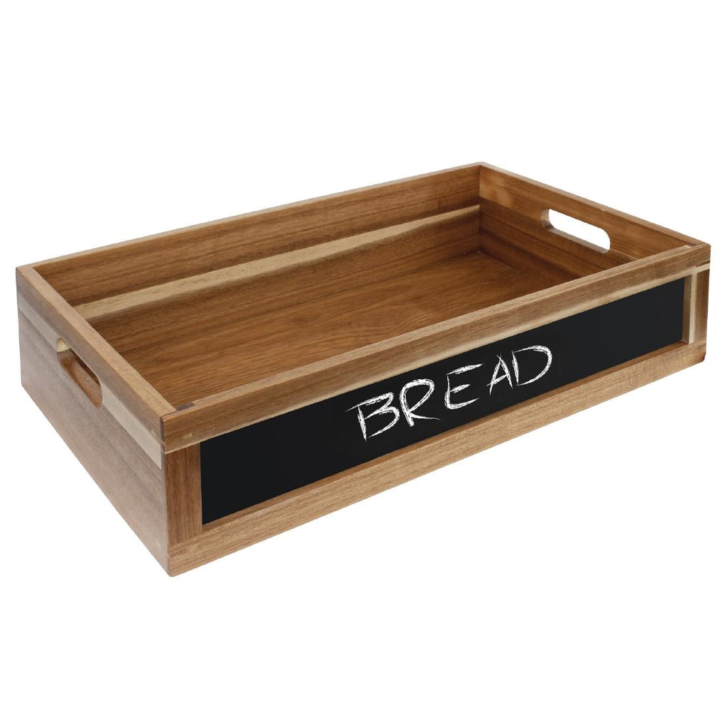 Olympia Bread Crate with Chalkboard 1/1 GN by Olympia - Lordwell Catering Equipment