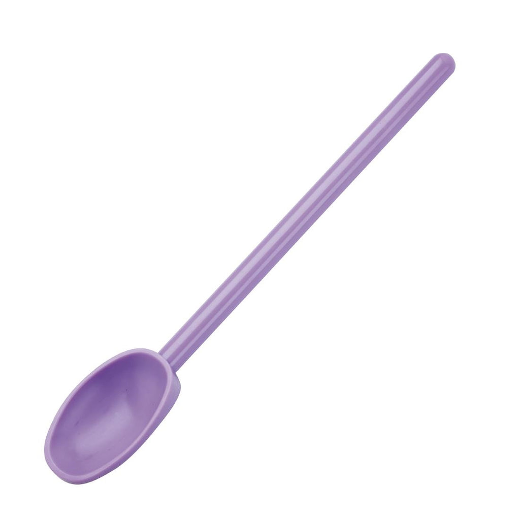 Mercer Culinary Mixing Spoon Allergen Purple 11.5" by Mercer Culinary - Lordwell Catering Equipment