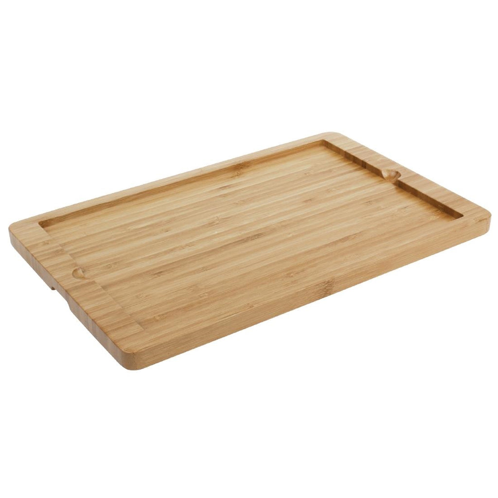 Olympia Wooden Base for Slate Platter 330 x 210mm by Olympia - Lordwell Catering Equipment