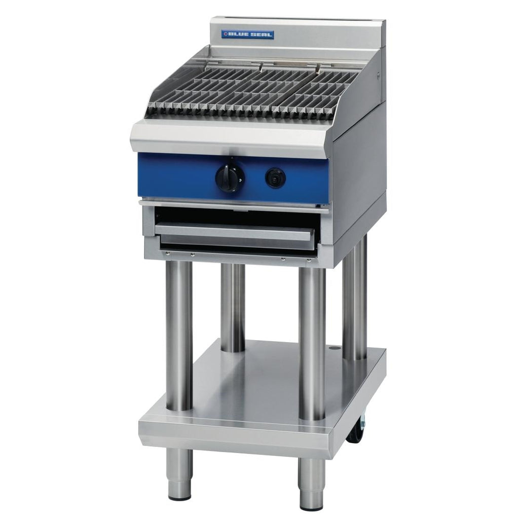 Blue Seal Evolution Chargrill on Stand Natural Gas G59 3 by Blue Seal - Lordwell Catering Equipment