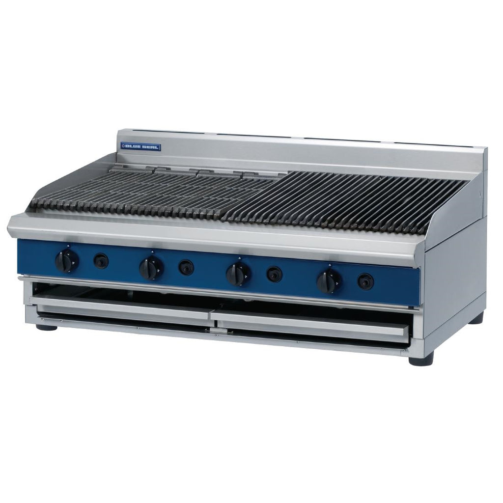 Blue Seal Countertop Chargrill Natural Gas G598 B by Blue Seal - Lordwell Catering Equipment