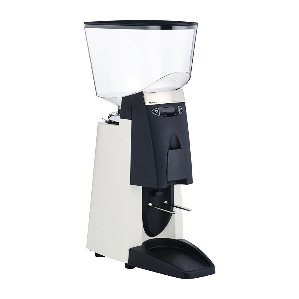 Santos Barista Silent Espresso Coffee Grinder White 55WA by Santos - Lordwell Catering Equipment