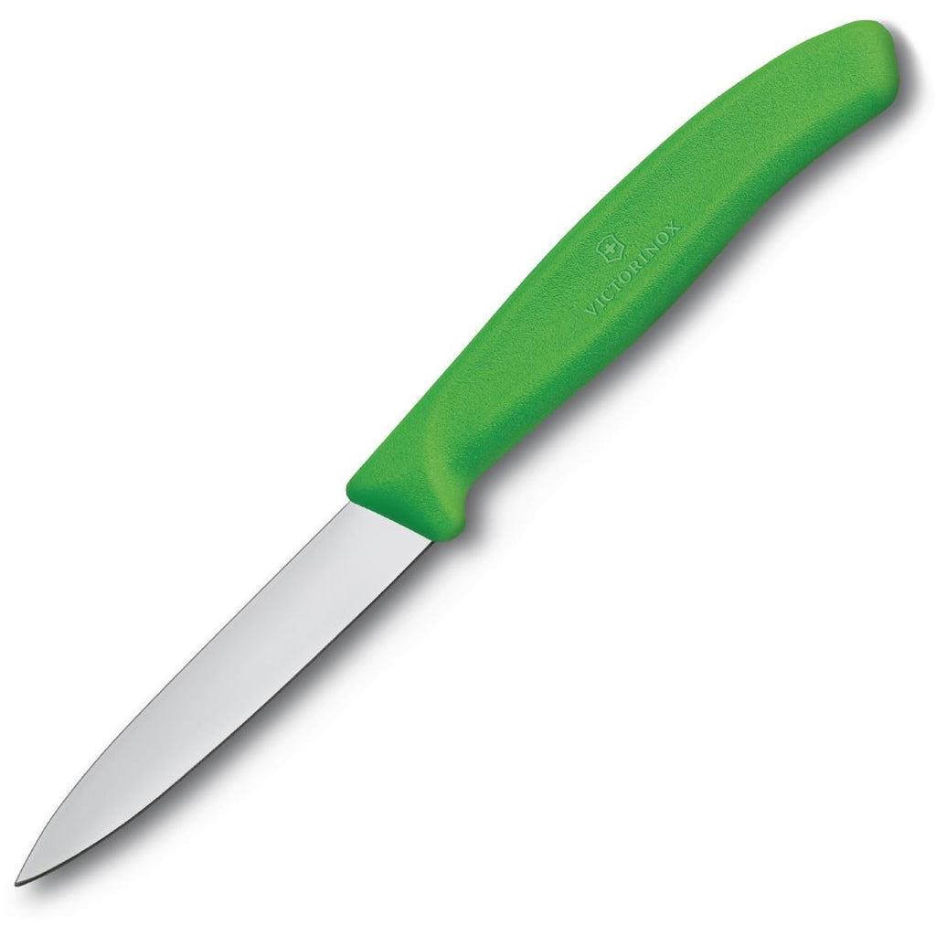 Victorinox Paring Knife Green 8cm by Victorinox - Lordwell Catering Equipment