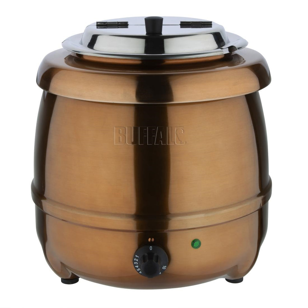 Buffalo Soup Kettle Copper Finish by Buffalo - Lordwell Catering Equipment