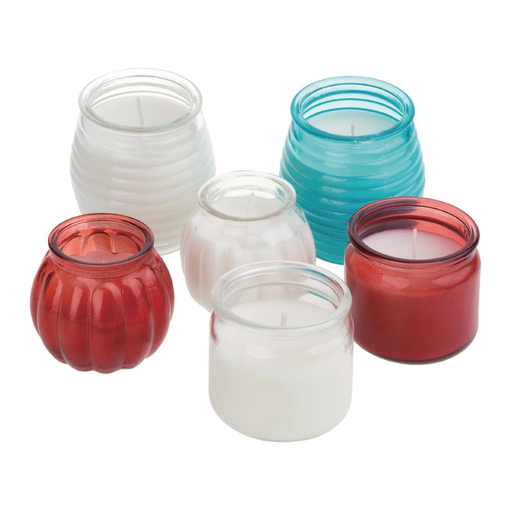Olympia Beehive Jar Candle Clear (Pack of 12) by Olympia - Lordwell Catering Equipment