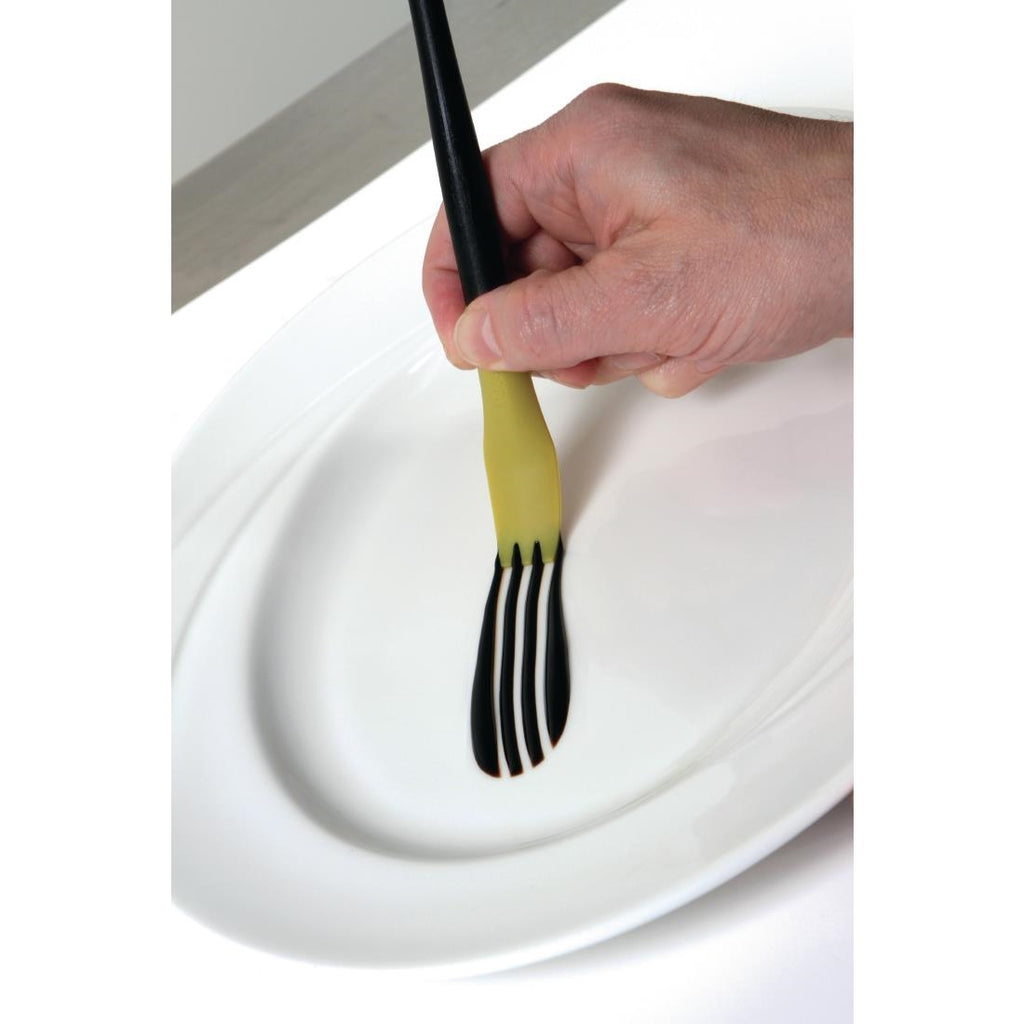 Mercer Culinary Lancet Arch Silicone Plating Brush 3mm by Mercer Culinary - Lordwell Catering Equipment