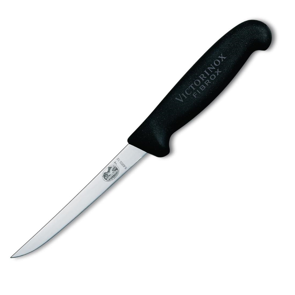 Victorinox Fibrox Boning Knife Extra Narrow Blade 12cm by Victorinox - Lordwell Catering Equipment