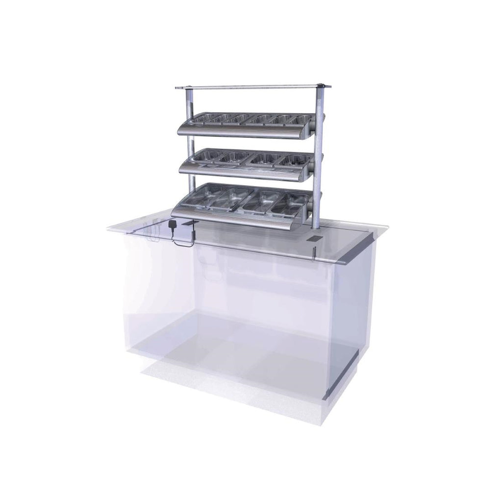 Designline Drop In Ambient Cutlery/Condiment Unit CCU2 by Designline - Lordwell Catering Equipment