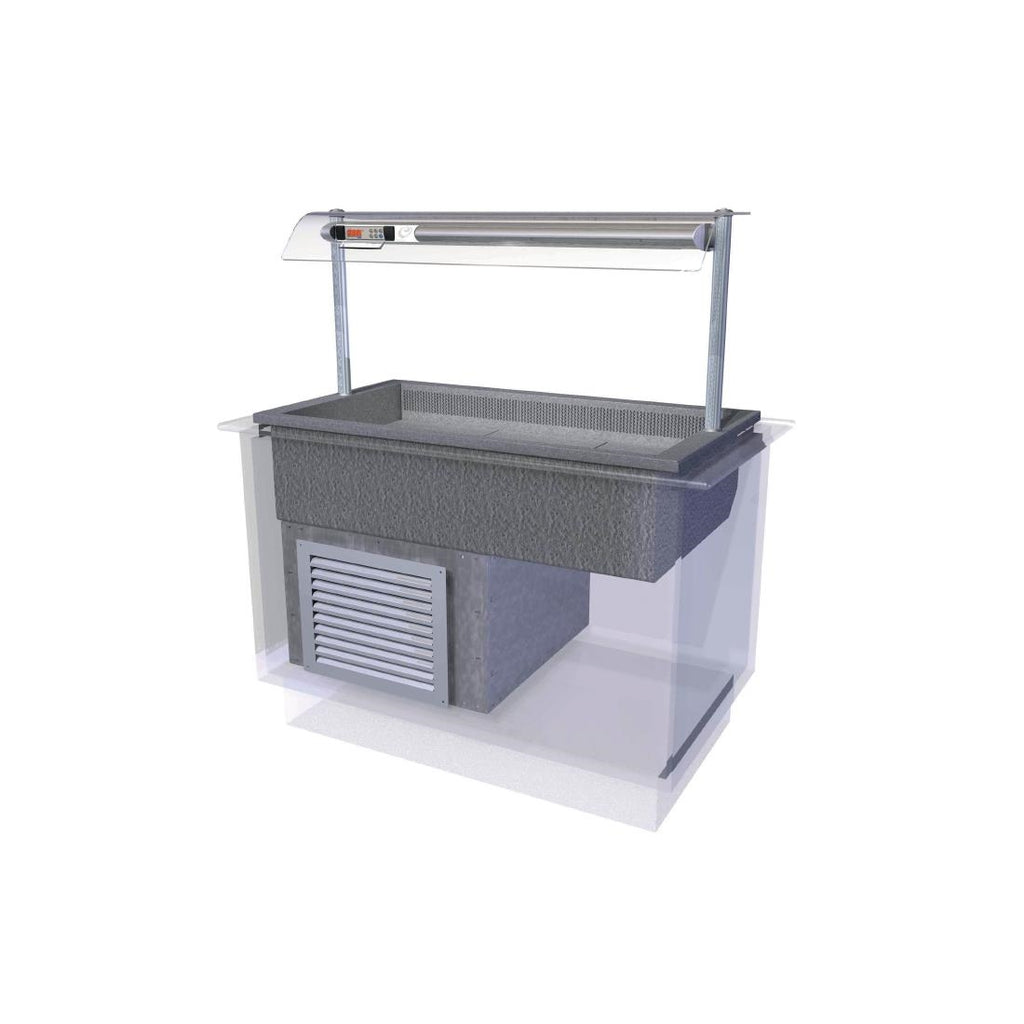 Designline Drop In Cold Well Self Service 1525mm by Designline - Lordwell Catering Equipment