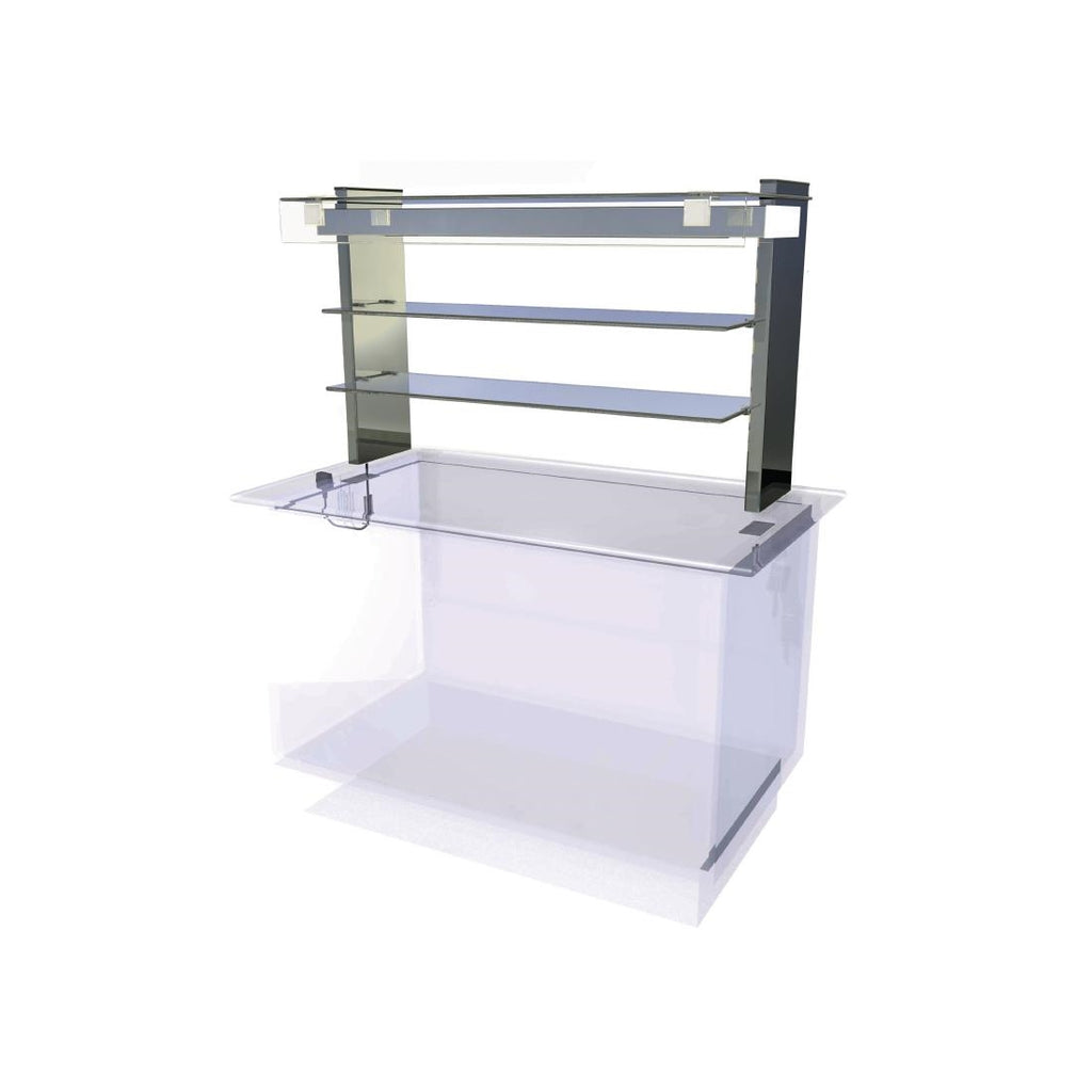 Kubus Drop In Ambient Multi Level Display KAMG3 by Kubus - Lordwell Catering Equipment