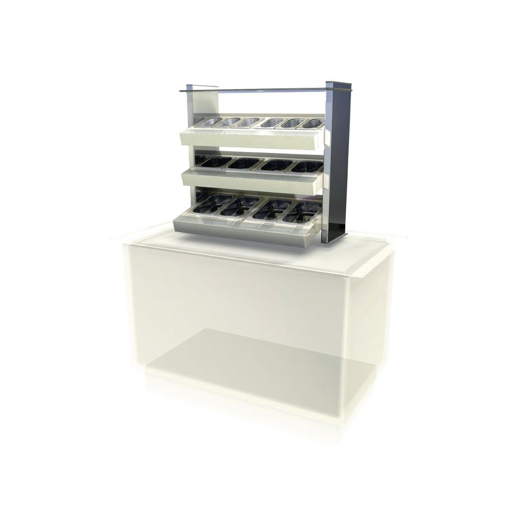 Kubus Drop In Ambient Cutlery/Condiment Unit KCCU2 by Kubus - Lordwell Catering Equipment
