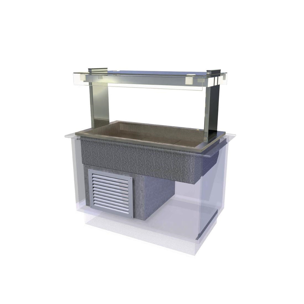 Kubus Drop In Cold Island Well Self Service 1175mm by Kubus - Lordwell Catering Equipment