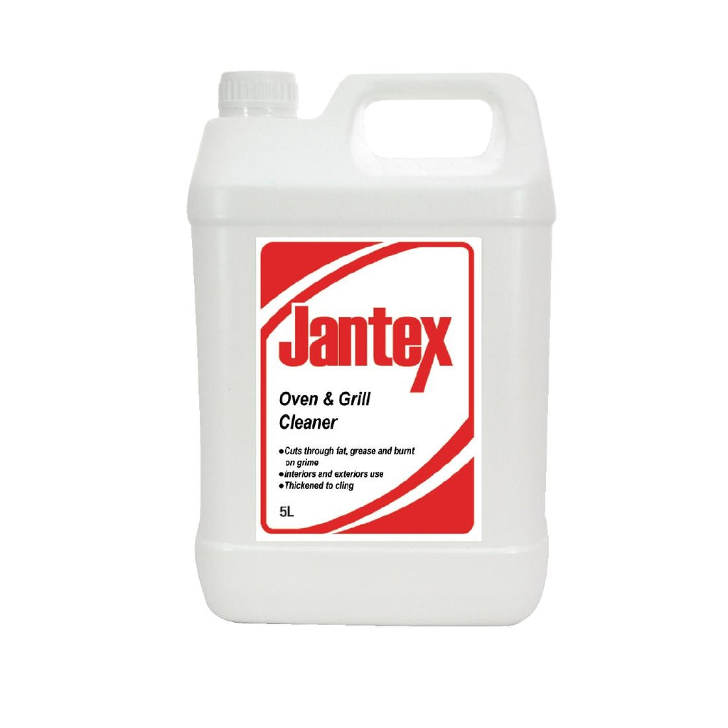 Jantex Grill and Oven Cleaner Ready To Use 5Ltr (Twin Pack) by Jantex - Lordwell Catering Equipment