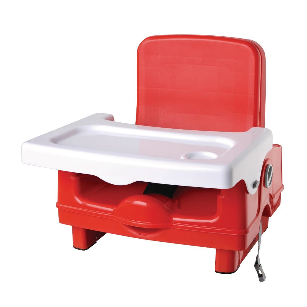 Bolero Foldaway Booster Seat Red Single by Bolero - Lordwell Catering Equipment