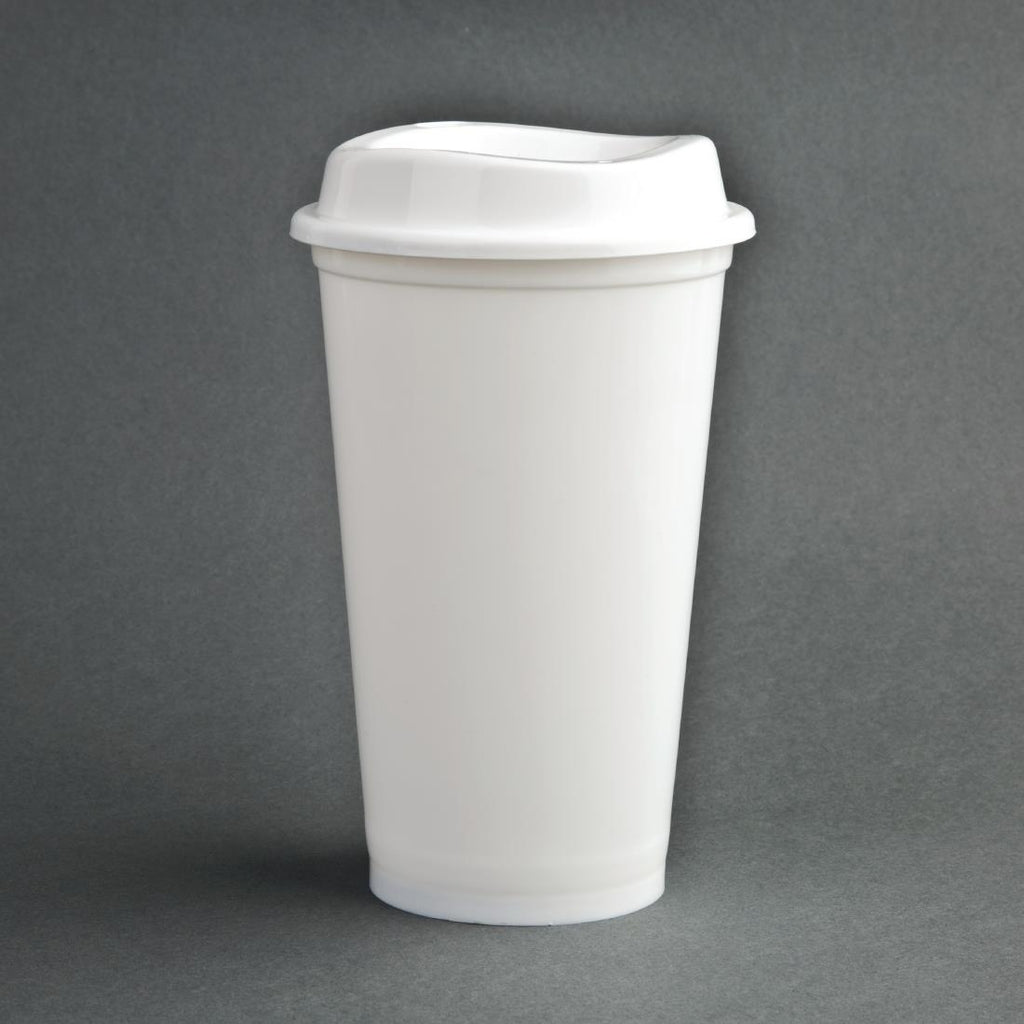 Olympia Polypropylene Reusable Coffee Cups 16oz (Pack of 25) by Olympia - Lordwell Catering Equipment