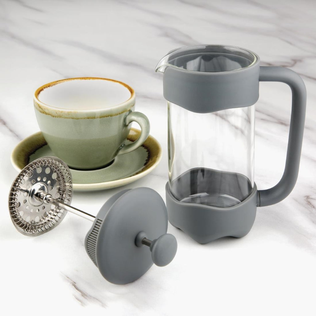 Olympia Contemporary Cafetiere Grey 3 Cup by Olympia - Lordwell Catering Equipment