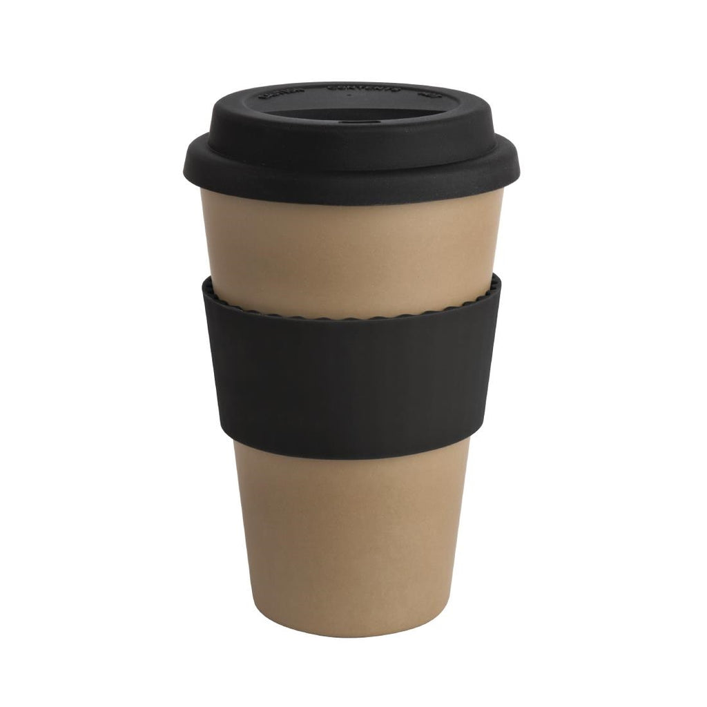 Olympia Bamboo Reusable Coffee Cup 340ml / 12oz by Olympia - Lordwell Catering Equipment
