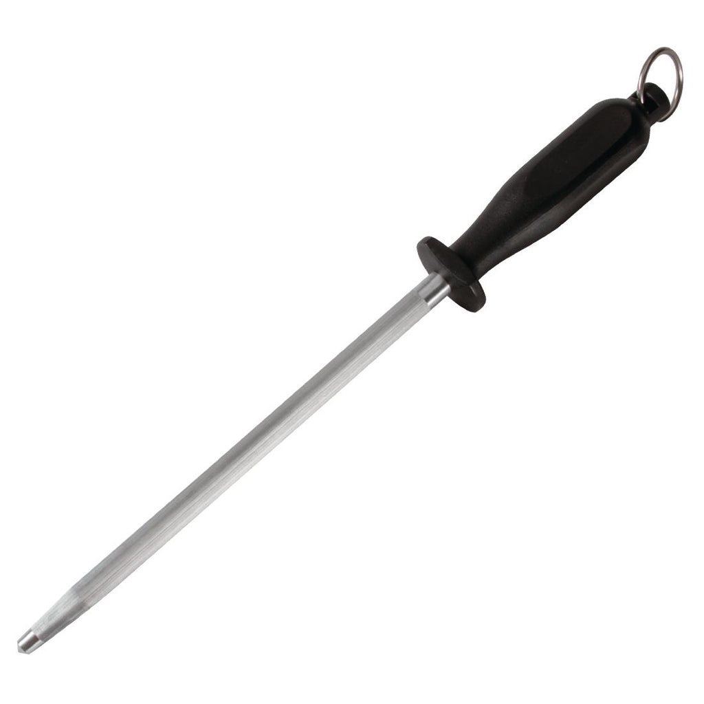 Hygiplas Fine Coarse Knife Sharpening Steel 23cm by Hygiplas - Lordwell Catering Equipment