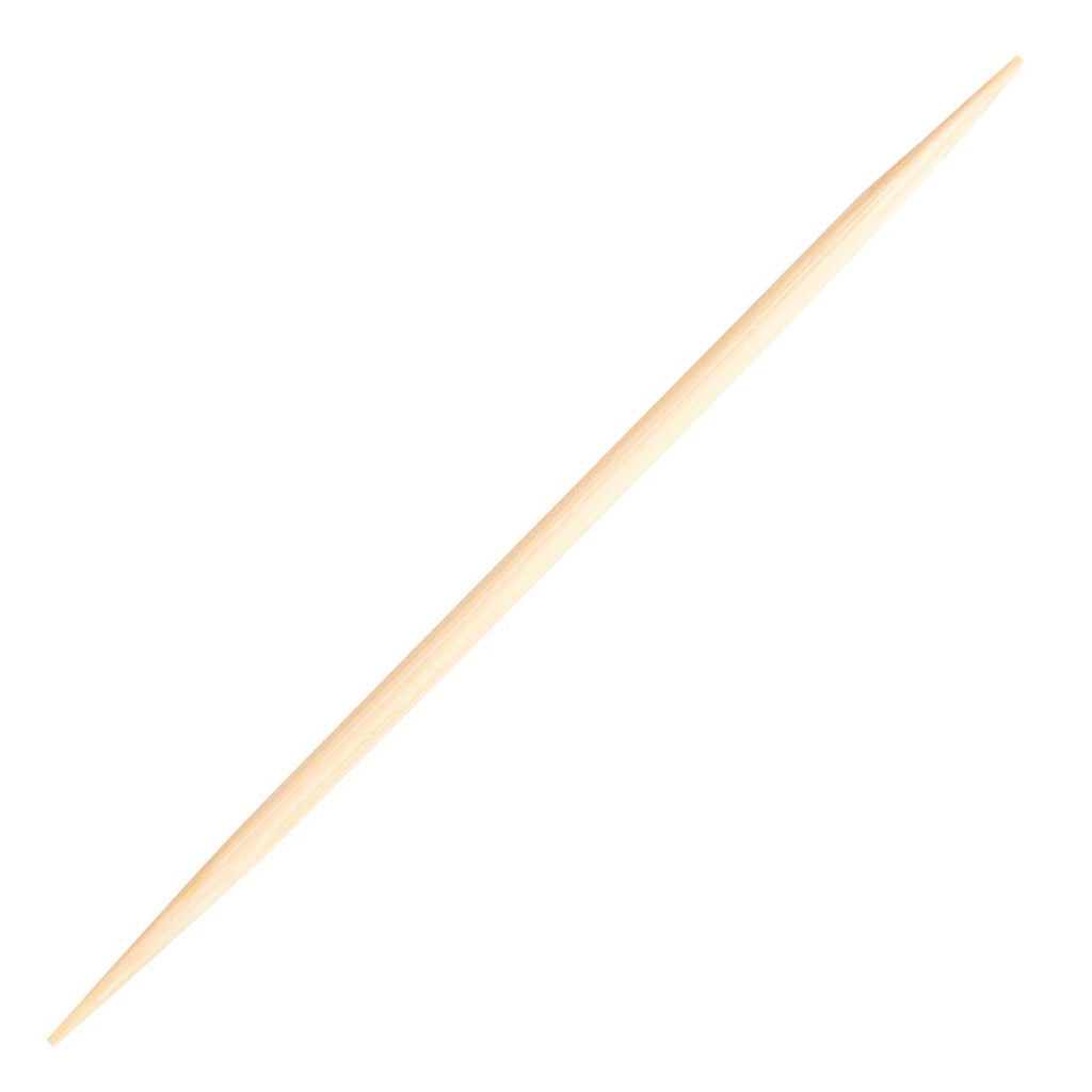 Individually Wrapped Biodegradable Bamboo Toothpicks (Pack of 1000) by Swantex - Lordwell Catering Equipment