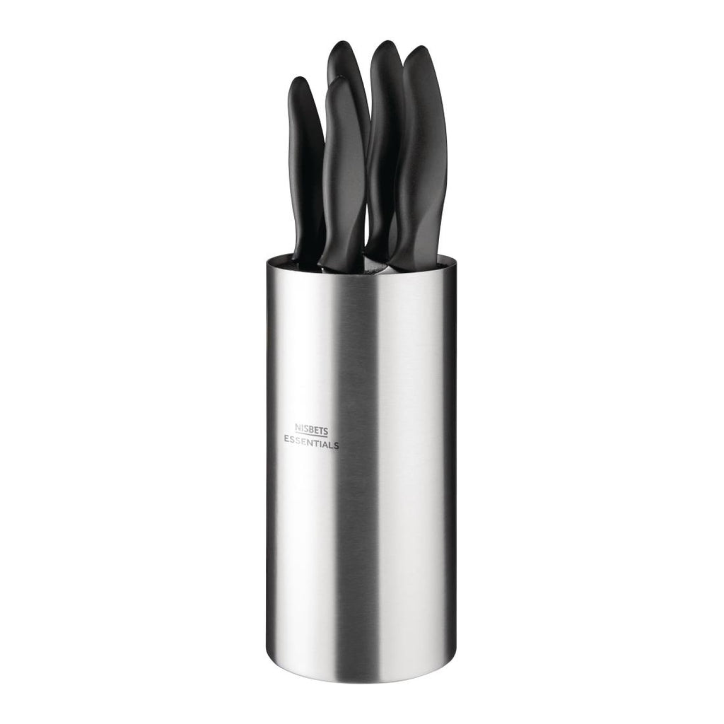 Nisbets Essentials Knife Block and Knives Set by Nisbets Essentials - Lordwell Catering Equipment