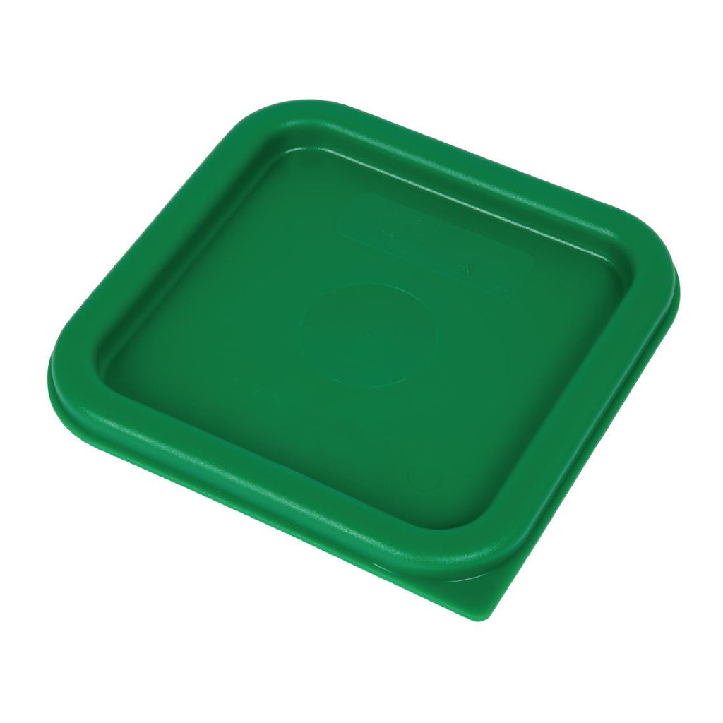 Cambro Camsquare Food Storage Container Lid Green by Cambro - Lordwell Catering Equipment