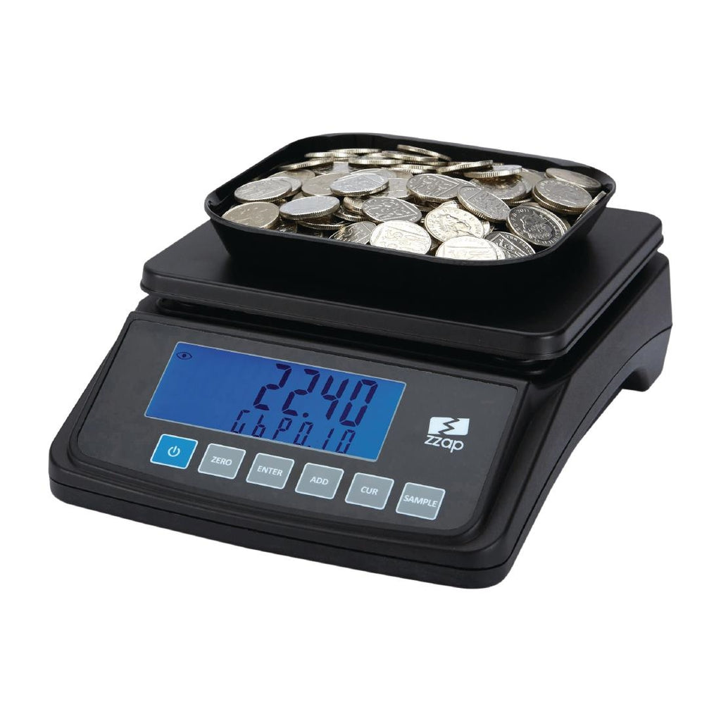 ZZap MS10 Coin Counting Scale by Zzap - Lordwell Catering Equipment