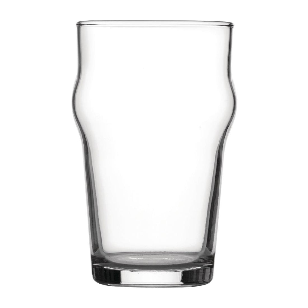 Utopia Nonic Beer Glasses 280ml CE Marked (Pack of 48) by Utopia - Lordwell Catering Equipment