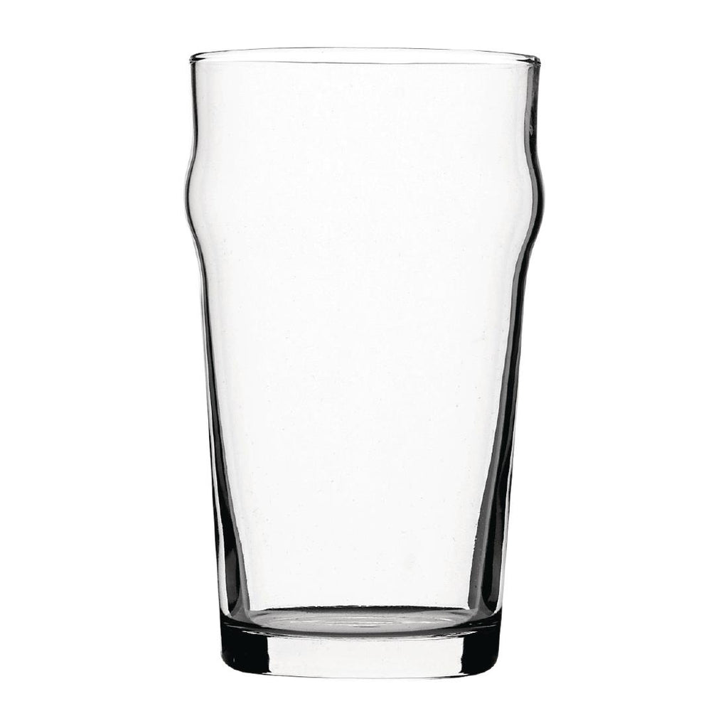 Utopia Nonic Beer Glasses 570ml CE Marked (Pack of 48) by Utopia - Lordwell Catering Equipment