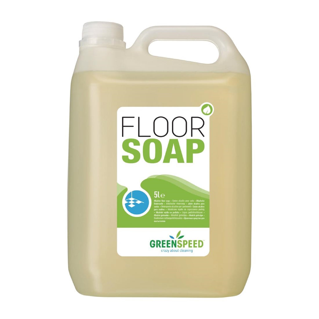 Greenspeed Floor Cleaner Concentrate 5Ltr (4 Pack) by Greenspeed - Lordwell Catering Equipment