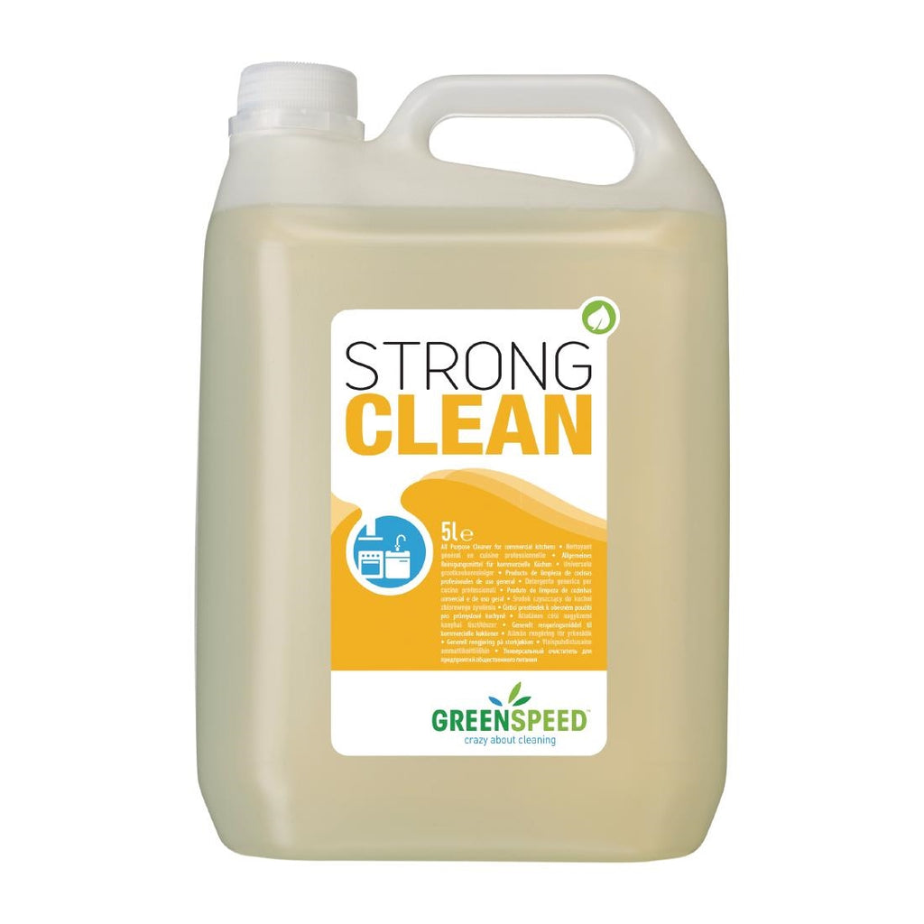 Greenspeed Kitchen Cleaner and Degreaser Concentrate 5Ltr (4 Pack) by Greenspeed - Lordwell Catering Equipment