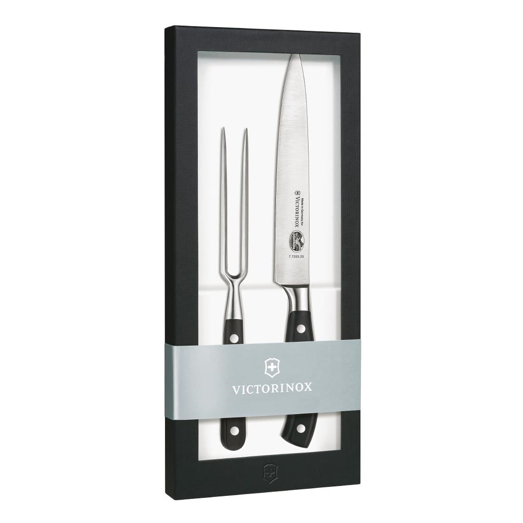 Victorinox Carving 2-Piece Knife and Fork Gift Set by Victorinox - Lordwell Catering Equipment