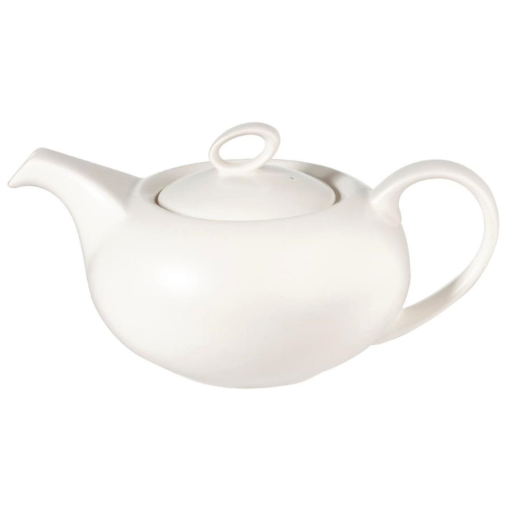Churchill Alchemy Sequel White Teapot 420ml (Pack of 6) by Churchill - Lordwell Catering Equipment